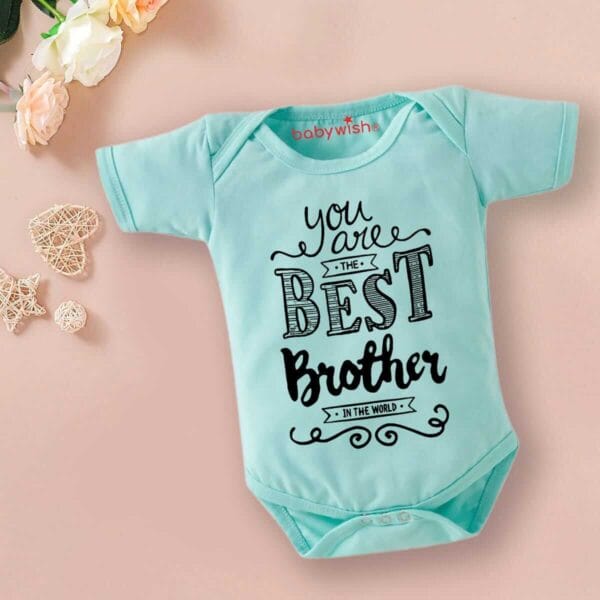 Babywish Rakshabandhan Romper Brother Sister Matching dress Rakshabandhan gift for Rakhi - Image 5