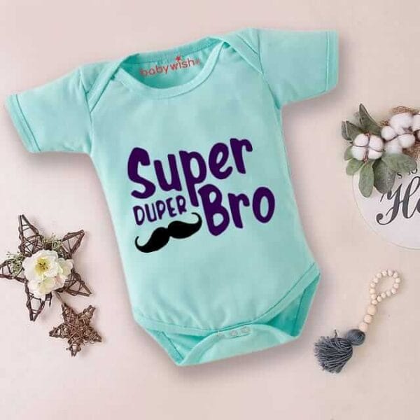 Babywish Rakshabandhan Romper Brother Sister Matching dress Rakshabandhan gift for Rakhi - Image 5