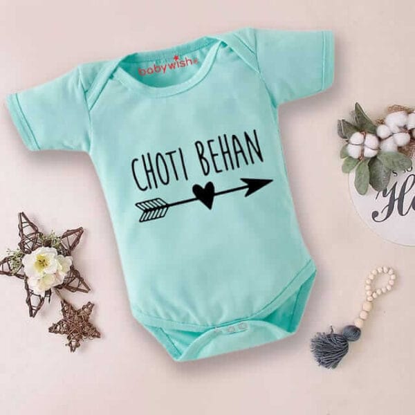Babywish Rakshabandhan Romper Brother Sister Matching dress Rakshabandhan gift for Rakhi - Image 5