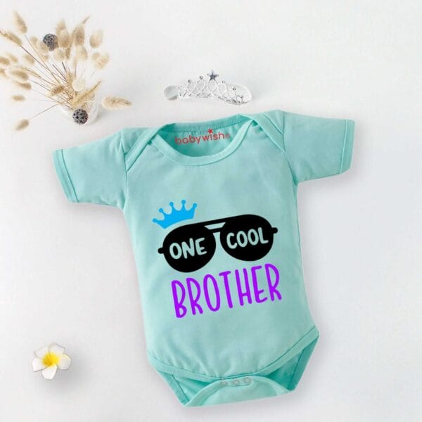 Babywish Rakshabandhan Romper Brother Sister Matching dress Rakshabandhan gift for Rakhi - Image 2