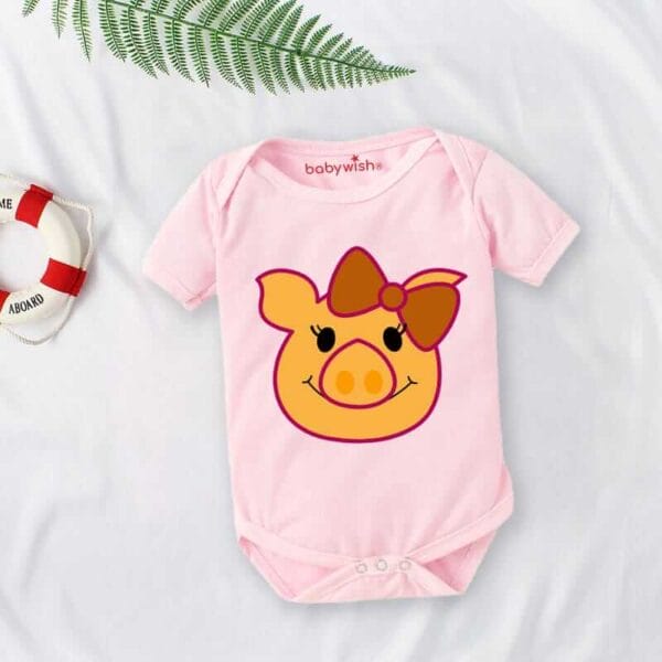 Baby Bodysuits Newborn Romper Set Cotton Unisex Half Sleeve Onesies - Image 3