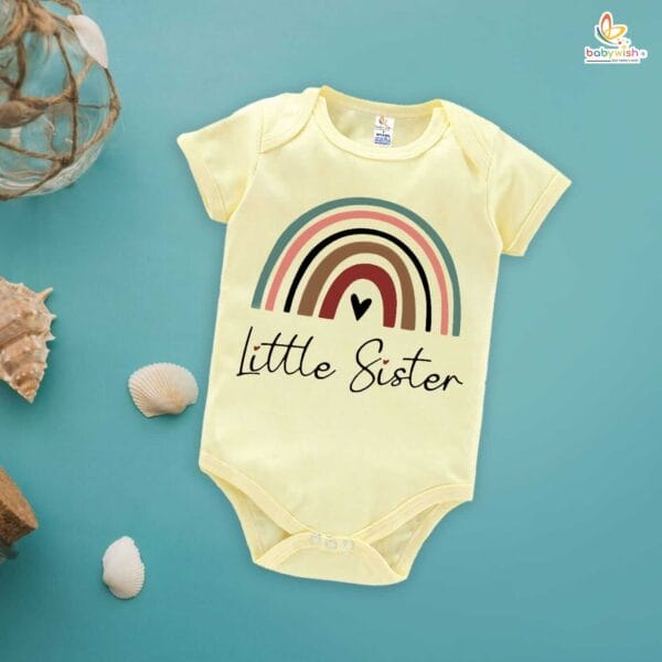 Babywish Rakshabandhan Romper Brother Sister Matching dress Rakshabandhan gift for Rakhi - Image 3