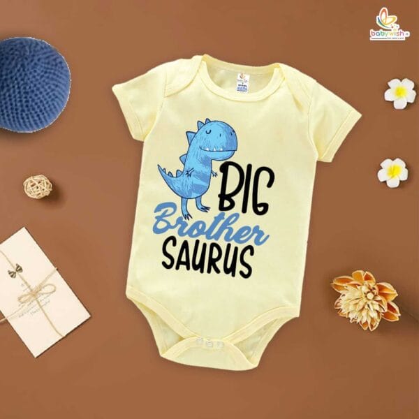 Babywish Rakshabandhan Romper Brother Sister Matching dress Rakshabandhan gift for Rakhi - Image 3
