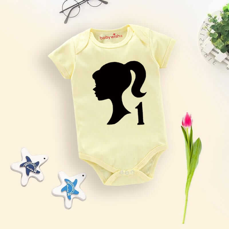 Baby Bodysuits Newborn Romper Set Cotton Unisex Half Sleeve Onesies