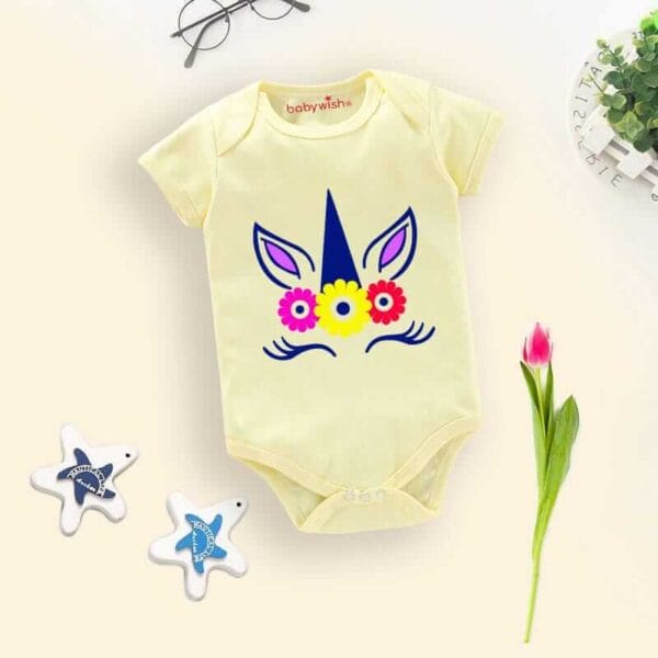 Baby Bodysuits Newborn Romper Set Cotton Unisex Half Sleeve Onesies - Image 4