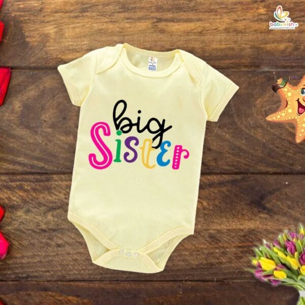 Babywish Rakshabandhan Romper Brother Sister Matching dress Rakshabandhan gift for Rakhi - Image 3