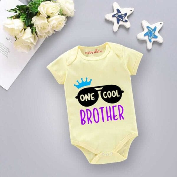 Babywish Rakshabandhan Romper Brother Sister Matching dress Rakshabandhan gift for Rakhi - Image 5
