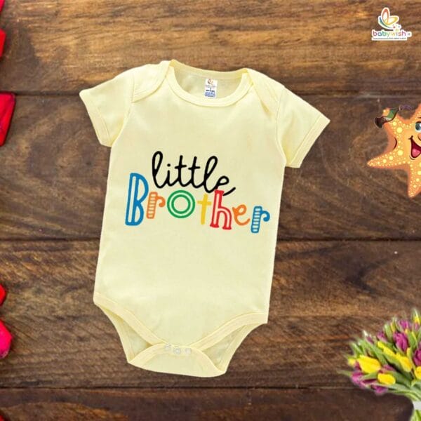 Babywish Rakshabandhan Romper Brother Sister Matching dress Rakshabandhan gift for Rakhi - Image 3