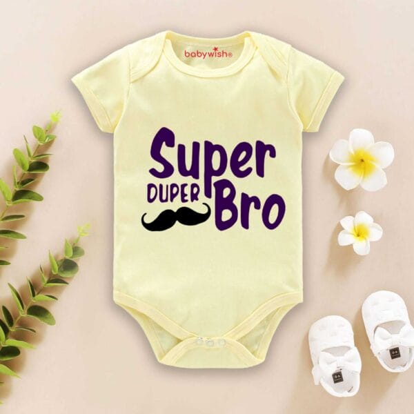 Babywish Rakshabandhan Romper Brother Sister Matching dress Rakshabandhan gift for Rakhi - Image 3