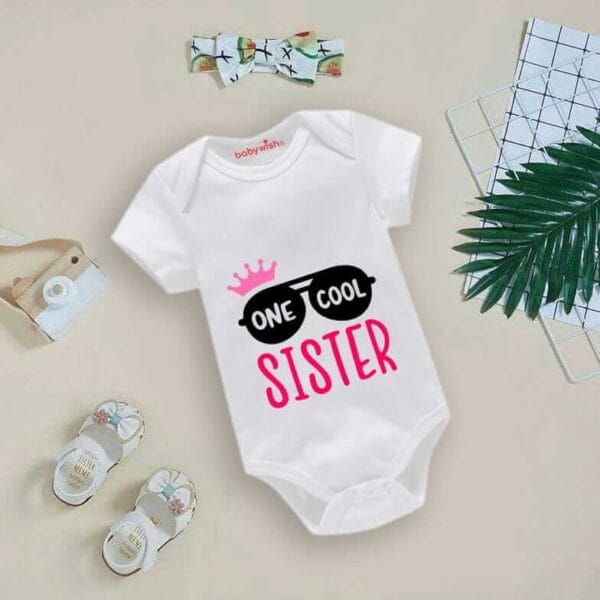 Babywish Rakshabandhan Romper Brother Sister Matching dress Rakshabandhan gift for Rakhi