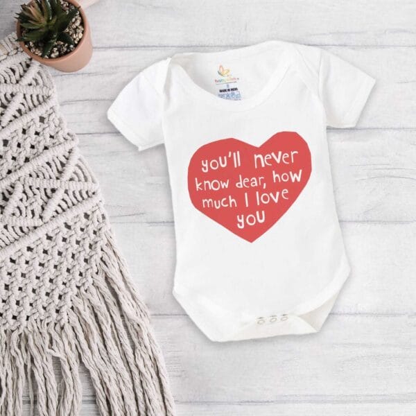 Baby First Birthday Celebrations Romper Clothes Baby Newborn Bodysuits Outfit Envelop Neck Half Sleeve Unisex Onesies "You Never Know" - Image 4