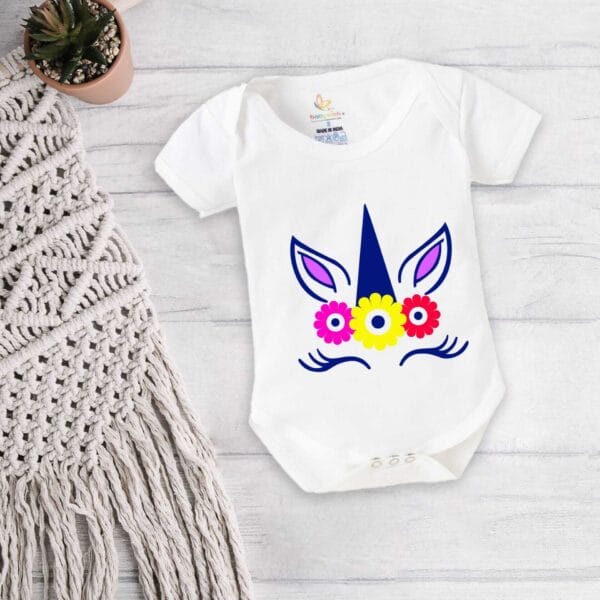 Baby Bodysuits Newborn Romper Set Cotton Unisex Half Sleeve Onesies - Image 2