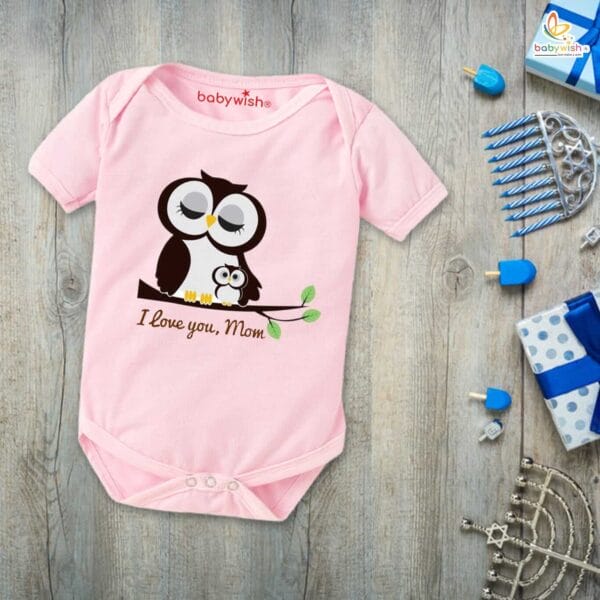 Mothers Day Special Baby Outfit Half Sleeve Unisex Romper Onesies for Newborn baby - Image 4