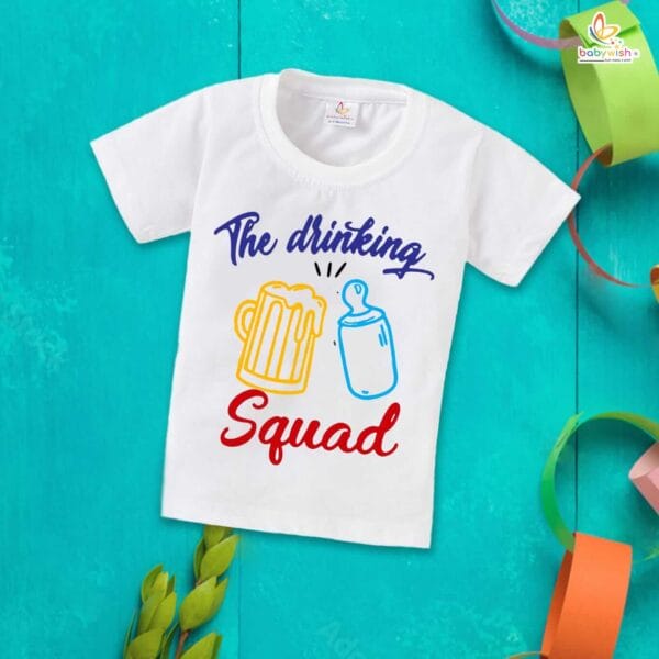 Fathers Day Special Combo White T-Shirts Sets for Father and KId Combo Pack of 2 | Happy 1st Father's Day Daddy !| - Image 3