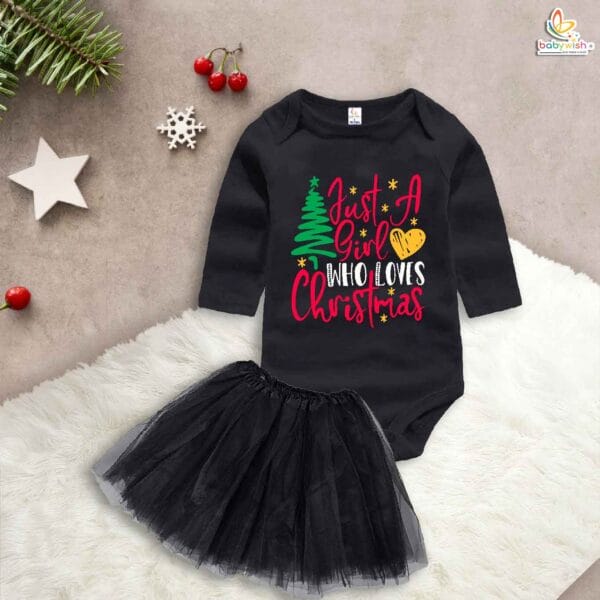 Newborn girls tutu skirt Full Sleeve romper Christmas print onesies bodysuits for baby 0 to 12 months - Image 4