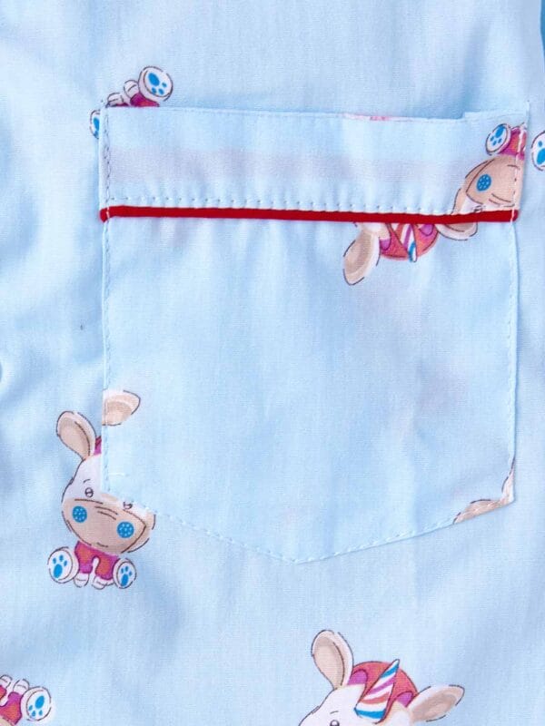 Babywish Kids Sleepsuit for Baby Boy’s and Girl’s Topwear and Pajamas Set Long Sleeve Sleepwear Baby Clothing Sets - Unicorn Print Blue - Image 4