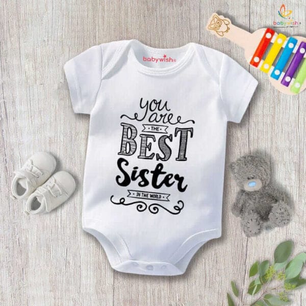 Babywish Rakshabandhan Romper Brother Sister Matching dress Rakshabandhan gift for Rakhi