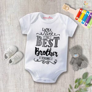 Babywish Rakshabandhan Romper Brother Sister Matching dress Rakshabandhan gift for Rakhi