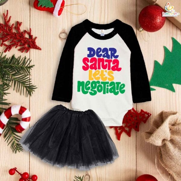 Newborn girls tutu skirt Full Sleeve romper Christmas print onesies bodysuits for baby 0 to 12 months - Image 5