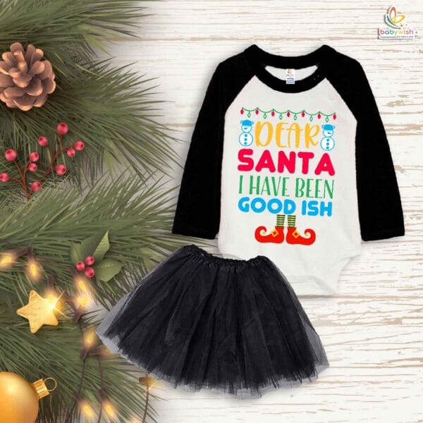 Newborn girls tutu skirt Full Sleeve romper Christmas print onesies bodysuits for baby 0 to 12 months - Image 5