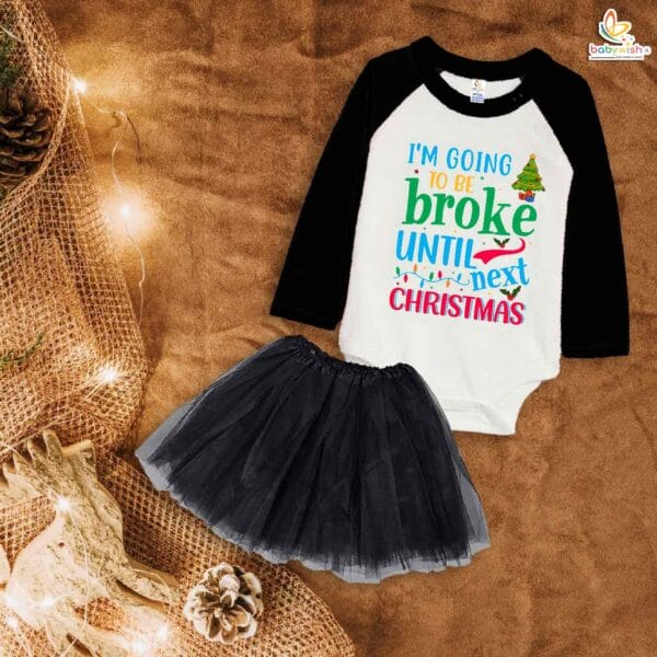 Newborn girls tutu skirt Full Sleeve romper Christmas print onesies bodysuits for baby 0 to 12 months - Image 5
