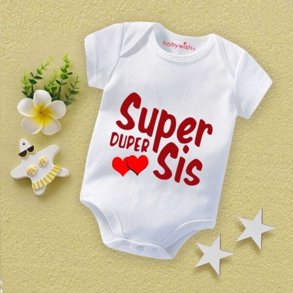 Babywish Rakshabandhan Romper Brother Sister Matching dress Rakshabandhan gift for Rakhi