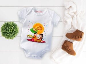 Babywish Rakshabandhan Romper Brother Sister Matching dress Rakshabandhan gift for Rakhi