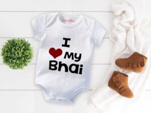 Babywish Rakshabandhan Romper Brother Sister Matching dress Rakshabandhan gift for Rakhi