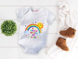 Baby Newborn Monsoon Bodysuits romper Half Sleeve Envelope Neck Onesies Rainfall  Outfit