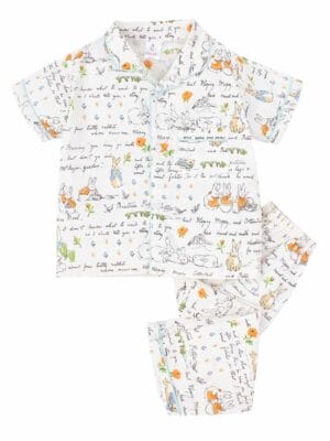 Kids Sleepsuit for Baby Boy’s and Girl’s Topwear and Pajamas Set Long Sleeve Sleepwear Baby Clothing Sets - Blue Rabbit Quotes
