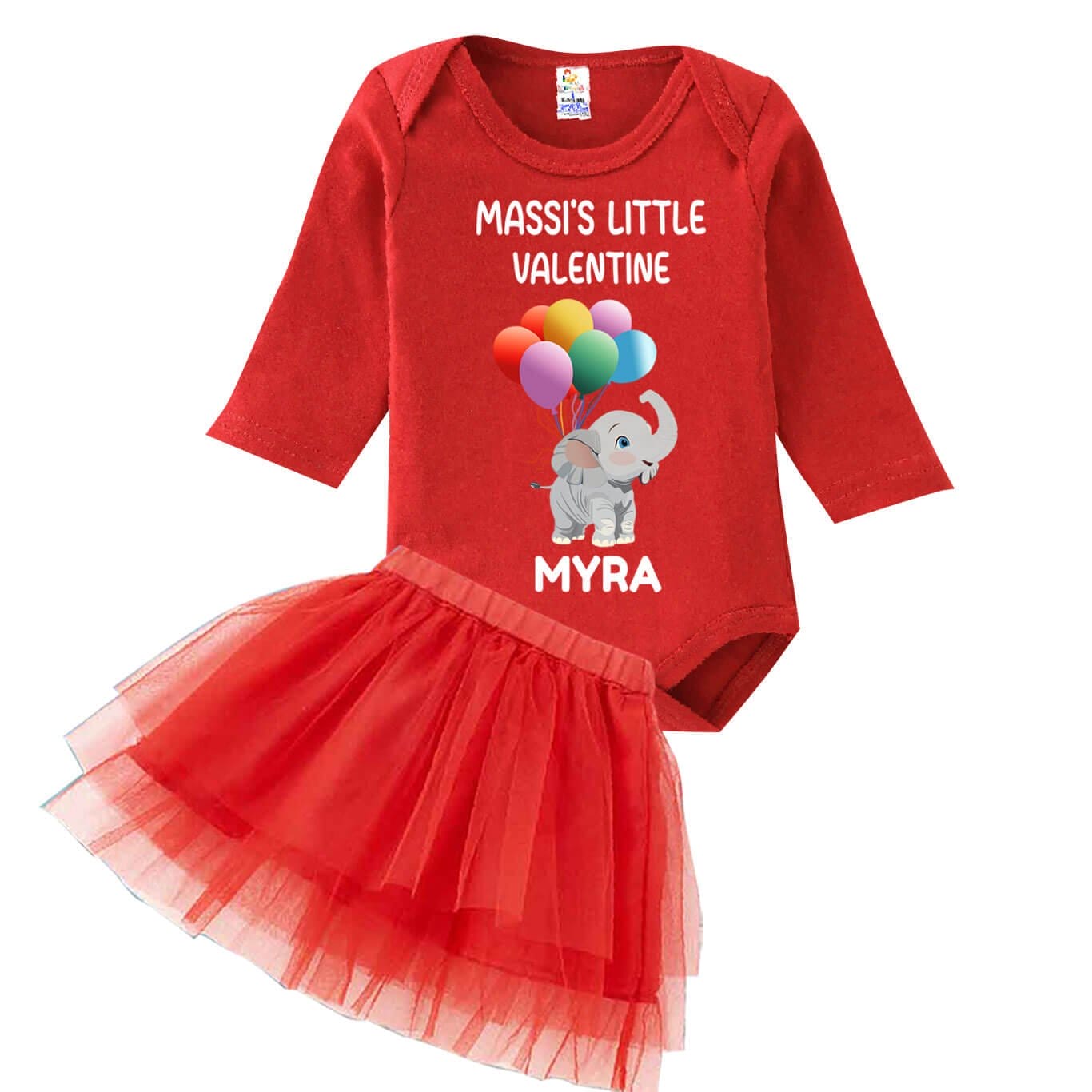 Valentines day outfit for infants