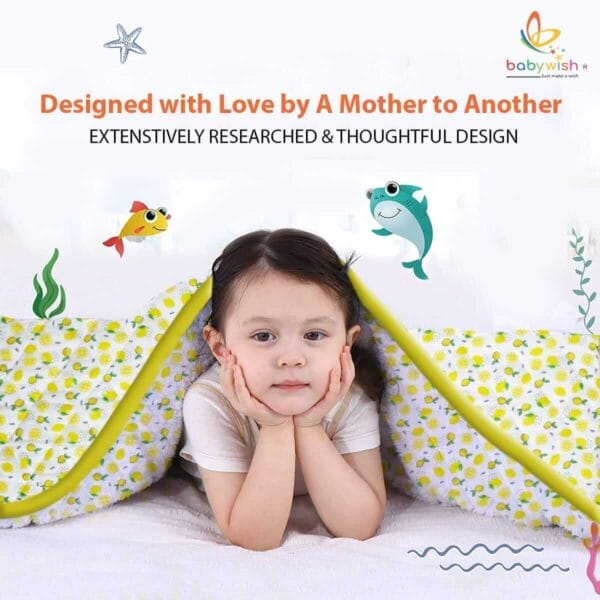 GOTS Certified Organic Muslin Baby Dohar Blanket for Newborn Soft Crib All Seasons Quilt for Microfiber Giftset - Image 6