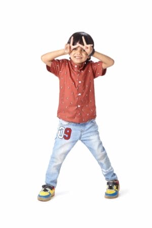 Kids Full Sleeve Shirt for Boy’s and Girl’s Penguin Printed Theme Toddler Shirt Summer and Winter Top wear Kids Clothes