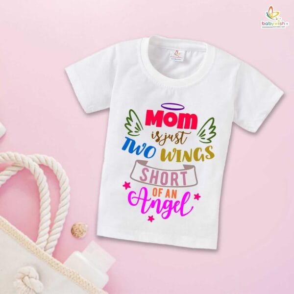 Mother's Day Special T-Shirt for Boy’s and Girl’s Half Sleeve Topwear for Unisex Kids - Image 2