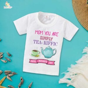 Mother's Day Special T-Shirt for Boy’s and Girl’s Half Sleeve Topwear for Unisex Kids