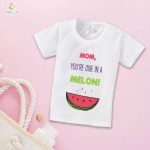 Mother's Day Special T-Shirt for Boy’s and Girl’s Half Sleeve Topwear for Unisex Kids