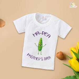 Mother's Day Special T-Shirt for Boy’s and Girl’s Half Sleeve Topwear for Unisex Kids