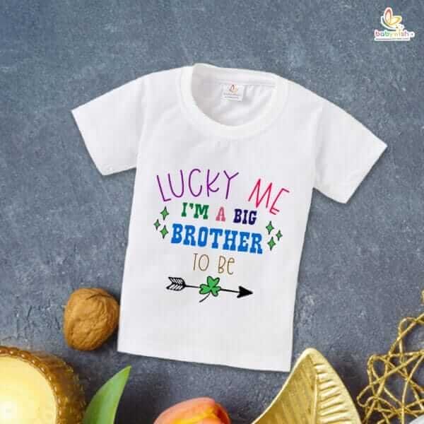 Rakshabandhan Special Combo White T-Shirts Sets for Brother and Sister Combo Pack of 2 - Image 3