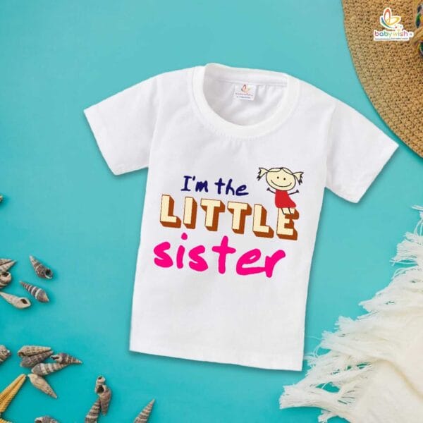 Babywish Rakshabandhan T-Shirt Brother Sister Matching dress Rakshabandhan gift for Rakhi Tee - Image 3