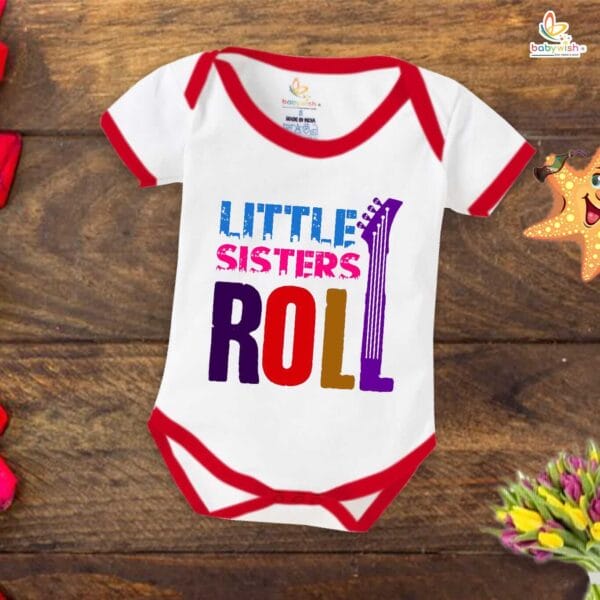 Babywish Rakshabandhan Romper Brother Sister Matching dress Rakshabandhan gift for Rakhi - Image 3