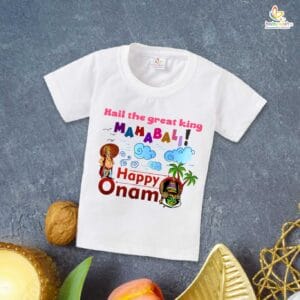 Babywish Onam Festivals Boys and Girls T-Shirt  Onam T-Shirts Half Sleeve