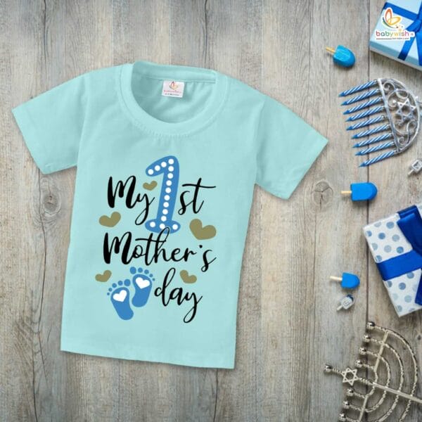 Mother's Day Special T-Shirt for Boy’s and Girl’s Half Sleeve Topwear for Unisex Kids - Image 3
