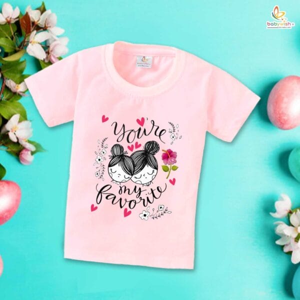 Mother's Day Special T-Shirt for Boy’s and Girl’s Half Sleeve Topwear for Unisex Kids - Image 4
