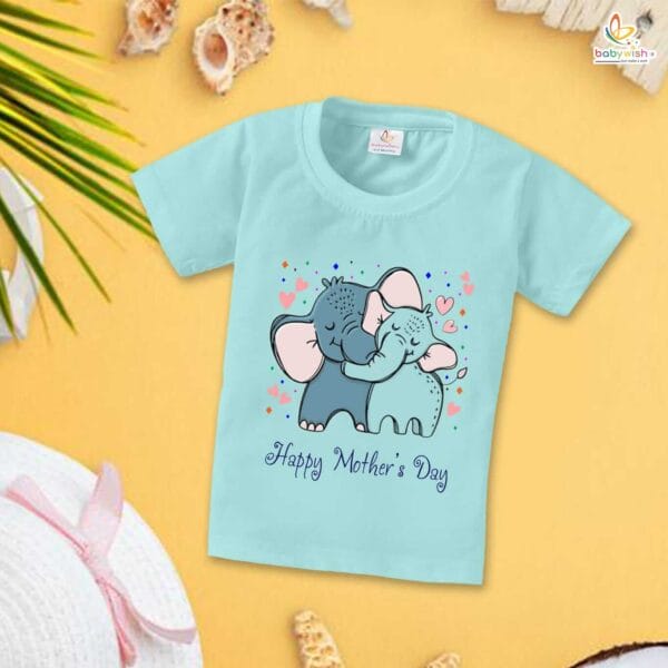 Mother's Day Special T-Shirt for Boy’s and Girl’s Half Sleeve Topwear for Unisex Kids - Image 3