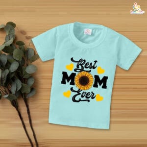 Mother's Day Special T-Shirt for Boy’s and Girl’s Half Sleeve Topwear for Unisex Kids