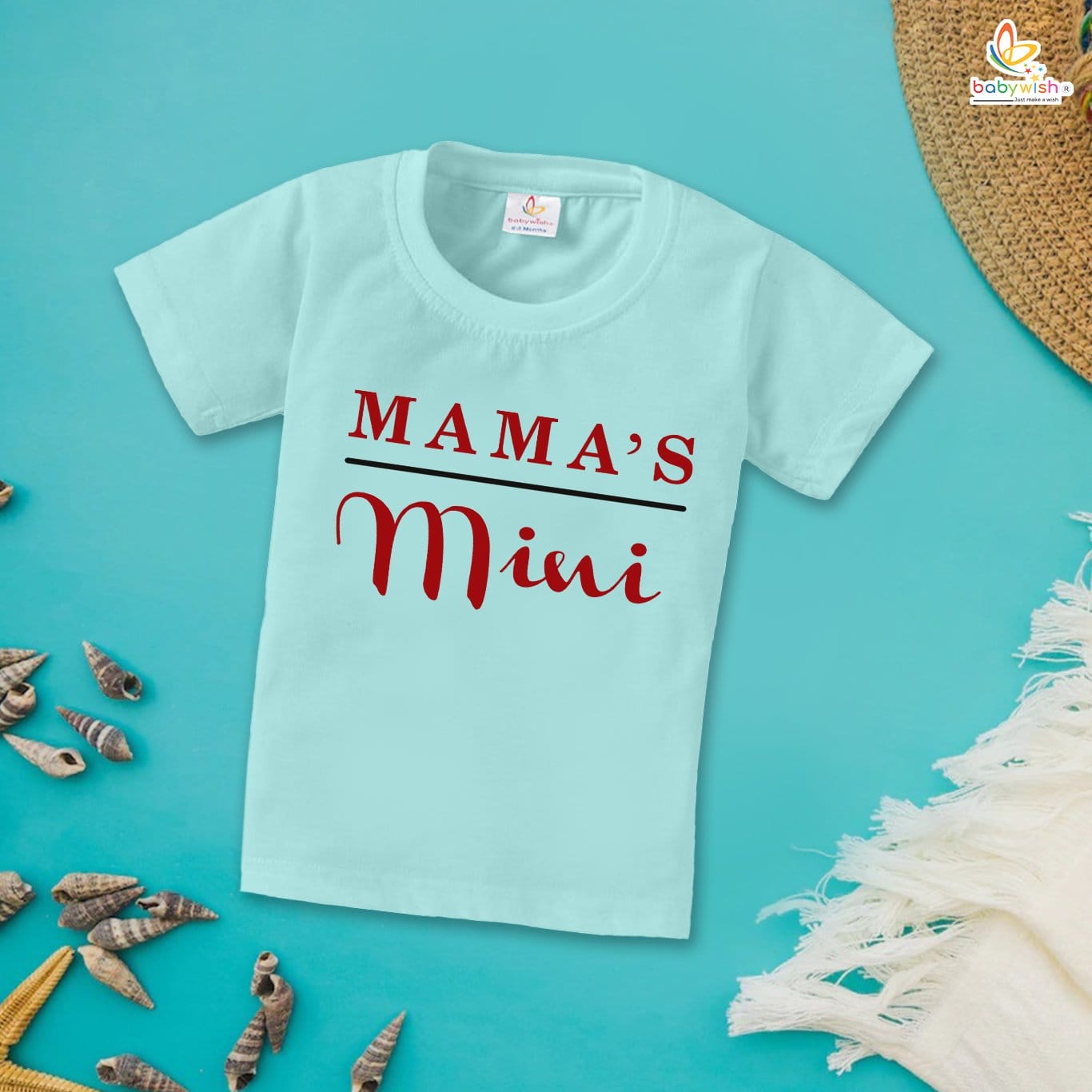 Mother's Day Special T-Shirt for Boy’s and Girl’s Half Sleeve Topwear for Unisex Kids