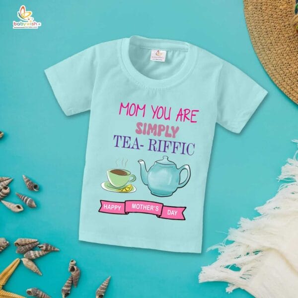 Mother's Day Special T-Shirt for Boy’s and Girl’s Half Sleeve Topwear for Unisex Kids - Image 2