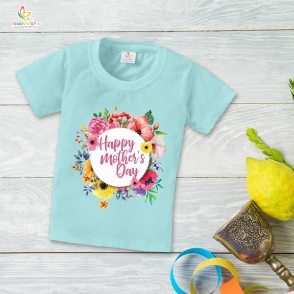 Mother's Day Special T-Shirt for Boy’s and Girl’s Half Sleeve Topwear for Unisex Kids - Image 2