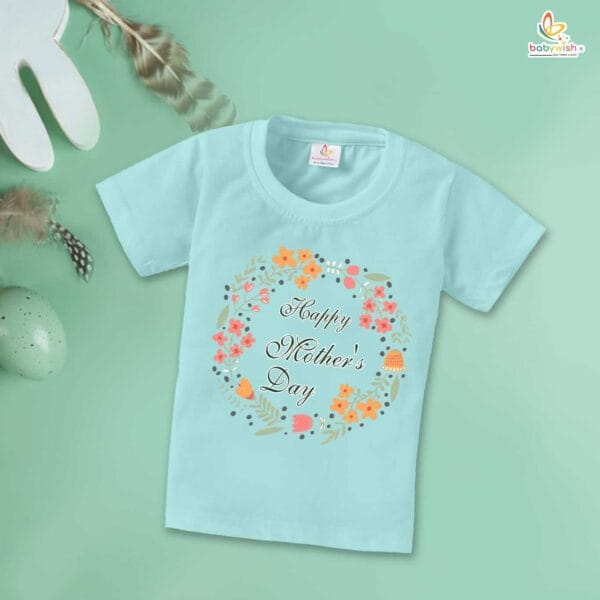 Mother's Day Special T-Shirt for Boy’s and Girl’s Half Sleeve Topwear for Unisex Kids - Image 2