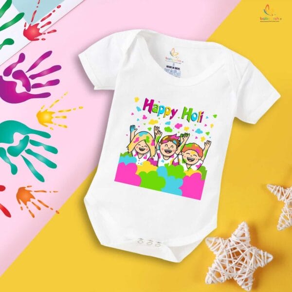 Newborn Girl's Tutu Skirt & Romper Holi Print Onesies bodysuits For baby 0 to 3 Months - Image 6
